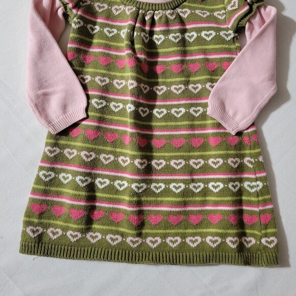 Gymboree Gingerbread Girl Used 2T Sweater Dress. Located A21 - Picture 4 of 4
